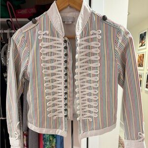 Stella McCartney Kids Multicolor Striped Jacket